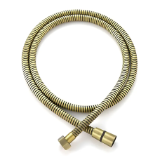 Шланг для душу KOER KB-0801-150-12 BRUSHED GOLD обплетення нержавійка 150 см (Колір матове золото) (KR5666)