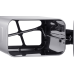 Відро для сміття з плавним закриттям прямокутне MIXXUS PREMIUM QUADRO-TC0105 SS COLOR 5л (колір нержавійка) (MI7062)
