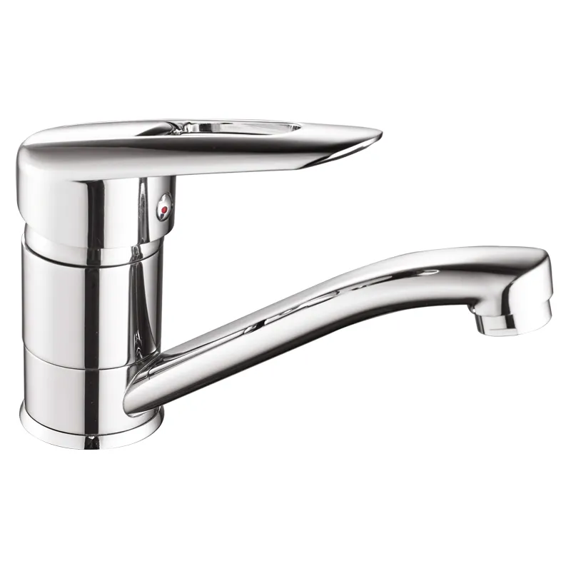 Змішувач для умивальника HAIBA DISK 555-15CM NUT (Колір хром) (HB0058)