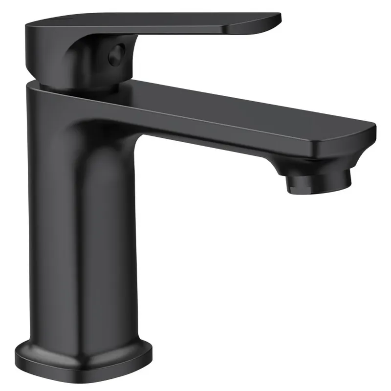 Змішувач для умивальника MIXXUS PREMIUM MONE 001 NUT BLACK (Колір чорний) (MI6774)