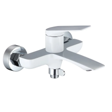 Змішувач для ванни MIXXUS PREMIUM DERBY 009 EURO WHITE-CHROME (Колір білий/матовий хром) (MI6615)