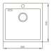 Мийка MIXXUS MX5050-200x1.0-SATIN (Колір нерж) (MX0580) Мийка MIXXUS MX5050-200x1.0-SATIN (Колір нерж) (MX0580)