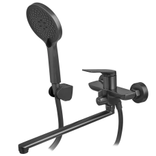 Змішувач для ванни MIXXUS PREMIUM DERBY 006 EURO BLACK (Колір чорний) (MI6602)