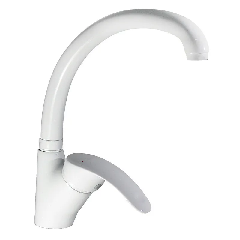 Змішувач для кухні HAIBA MARS 011 WHITE (Колір білий) (HB0811) Змішувач для кухні HAIBA MARS 011 WHITE (Колір білий) (HB0811)