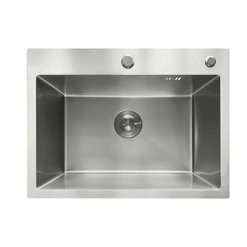 Мийка з нерж. сталі MIXXUS MH5843 MICRO DECOR SS COLOR (3.0/0.8) (колір нержавійка) (MI8216)