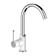 Змішувач для кухні MIXXUS PREMIUM EDEM 017 WHITE (Колір білий/хром) (MI5844)