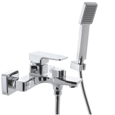 Змішувач для ванни MIXXUS PREMIUM KVADRO 009 EURO (Колір хром) (MI5806)
