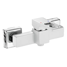 Змішувач для душу MIXXUS PREMIUM DANTE 003 WHITE-CHROME (Колір білий/матовий хром) (MI6793)