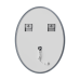 Дзеркало MIXXUS PREMIUM WAVE MV04-60x80 з LED Touch, Anti-fog, димером (3-6,5kK) (MP6636) Дзеркало MIXXUS PREMIUM WAVE MV04-60x80 з LED Touch, Anti-fog, димером (3-6,5kK) (MP6636)