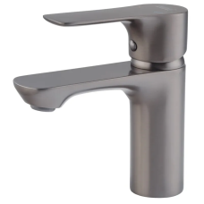 Змішувач для умивальника HAIBA MILANO 001 GRAPHITE (Колір графіт) (HB4033)