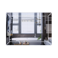 Дзеркало MIXXUS PREMIUM CUBIC MR14-70x50-REVERSE з LED Touch, Anti-fog, димером, рег. яскравості (MP6647)
