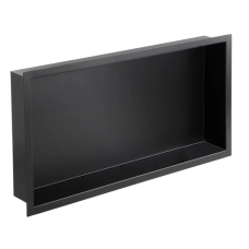 Полиця для ванної кімнати Mixxus Premium Niche-0102 Black (MI6680)