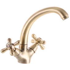 Змішувач для умивальника HAIBA DOMINOX 272 BRONZE (Колір бронза) (HB3935)