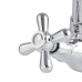 Змішувач для умивальника HAIBA DOMINOX 274 NUT (Колір хром) (HB0088)