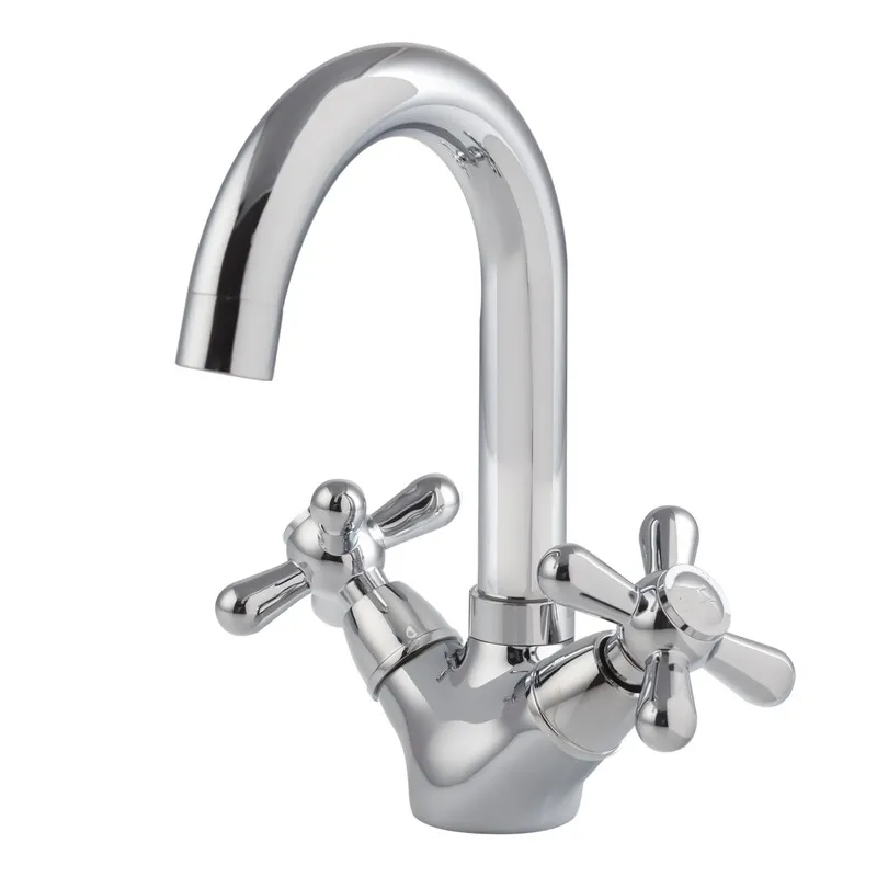 Змішувач для умивальника HAIBA DOMINOX 274 NUT (Колір хром) (HB0088)