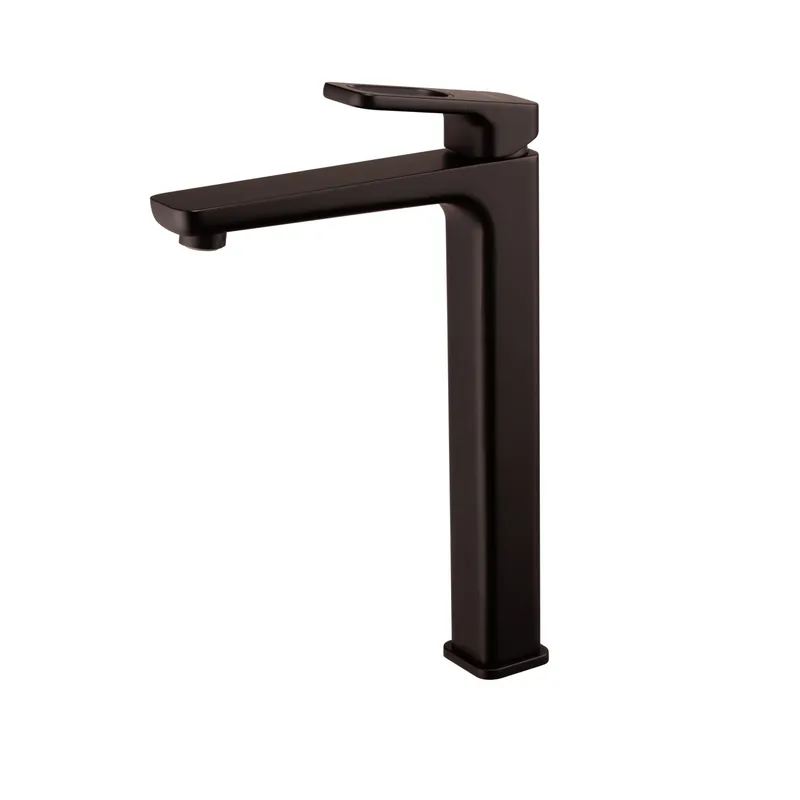 Змішувач для умивальника високий KOER KB-11031-05 (Колір чорний) (KR5434)