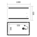 Дзеркало MIXXUS PREMIUM LINES MR17-100x60-REVERSE з LED Touch, Anti-fog, димером, рег. яскравості (MP6625) Дзеркало MIXXUS PREMIUM LINES MR17-100x60-REVERSE з LED Touch, Anti-fog, димером, рег. яскравості (MP6625)