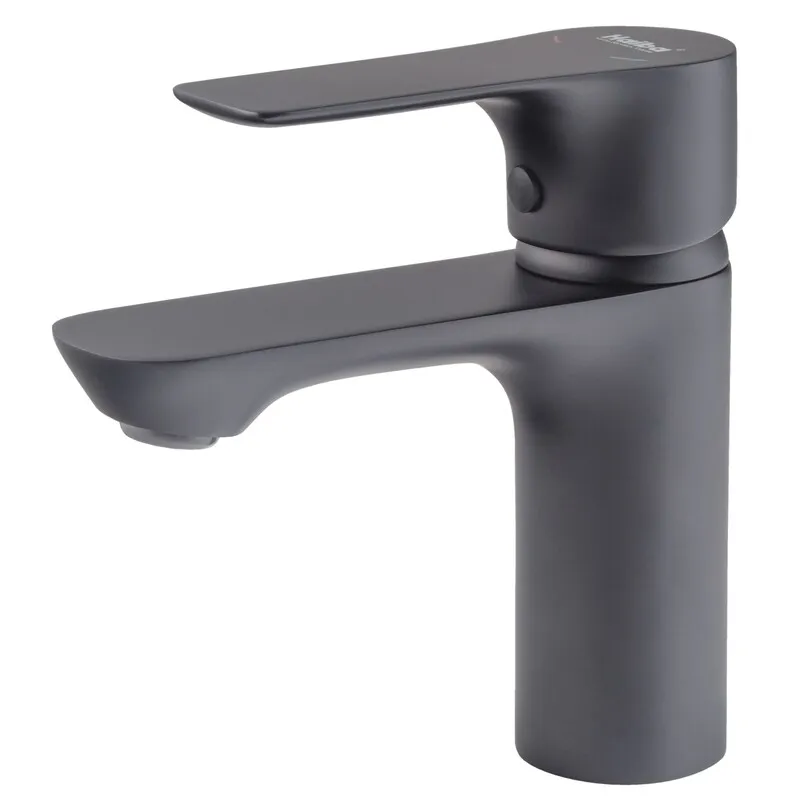 Змішувач для умивальника HAIBA MILANO 001 BLACK (Колір чорний) (HB4034)