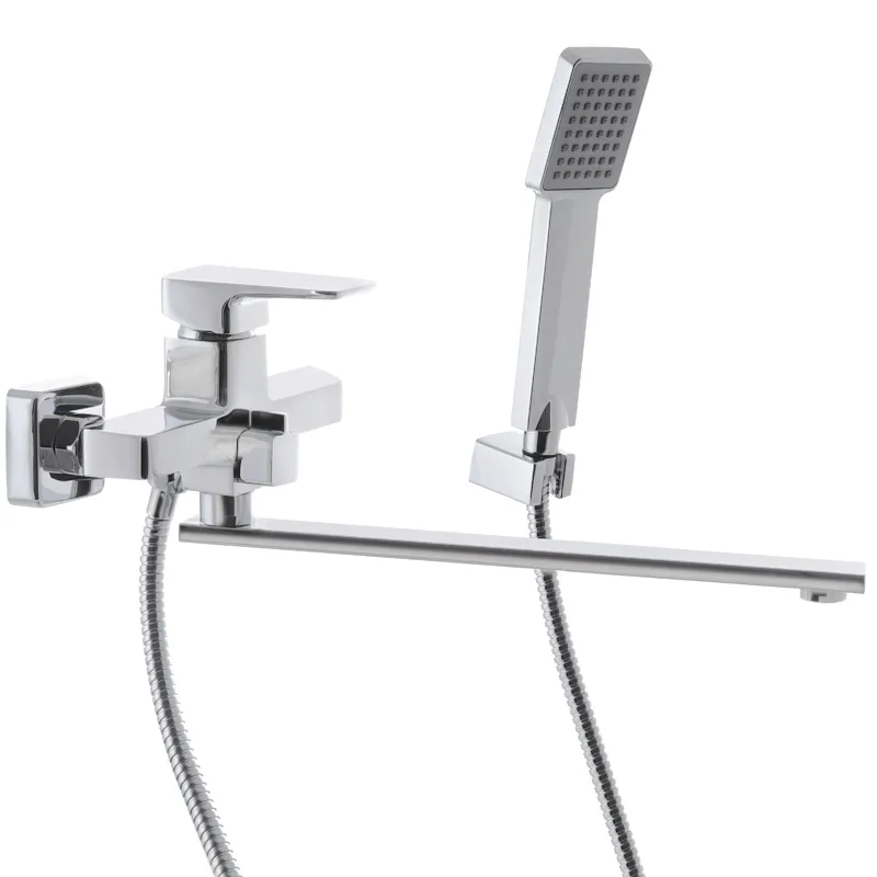 Змішувач для ванни MIXXUS PREMIUM KVADRO 006 EURO (Колір хром) (MI5807) Змішувач для ванни MIXXUS PREMIUM KVADRO 006 EURO (Колір хром) (MI5807)