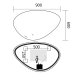 Дзеркало MIXXUS PREMIUM DIVERSE MA01-90x60-REVERSE з LED Touch, Anti-fog, димером (3-6,5kK) (MP6633) Дзеркало MIXXUS PREMIUM DIVERSE MA01-90x60-REVERSE з LED Touch, Anti-fog, димером (3-6,5kK) (MP6633)