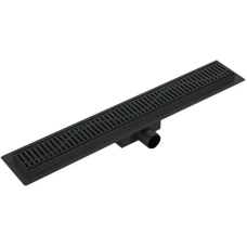 Душовий трап KOER FD35-70x600 BLACK з нерж. сталі SUS304 70x600мм (Колір чорний) (KR3272)