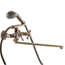 Змішувач для ванни HAIBA DOMINOX 143 BRONZE (Колір бронза) (HB0068)