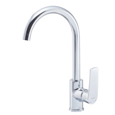 Змішувач для кухні HAIBA TROYA 017 NUT (Колір хром) (HB9662)