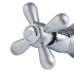 Змішувач для умивальника HAIBA DOMINOX 272 SATIN (Колір сатин) (HB0079) Змішувач для умивальника HAIBA DOMINOX 272 SATIN (Колір сатин) (HB0079)