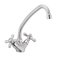 Змішувач для кухні HAIBA DOMINOX 271 SATIN (Колір сатин) (HB0076)