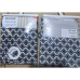 Шторка для ванної MIXXUS SCT-007-180x180 з поліестеру із вбудованими кільцями (Візерунок 