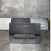 Панель змиву KOER KT-0608-01 240x160x10mm пластикова, кнопка закруглена (колір хром) (KR6124)