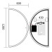 Дзеркало MIXXUS PREMIUM TOPPER MS03-60x120 з LED Touch, Anti-fog, димером (3-6,5kK) (MP6635) Дзеркало MIXXUS PREMIUM TOPPER MS03-60x120 з LED Touch, Anti-fog, димером (3-6,5kK) (MP6635)