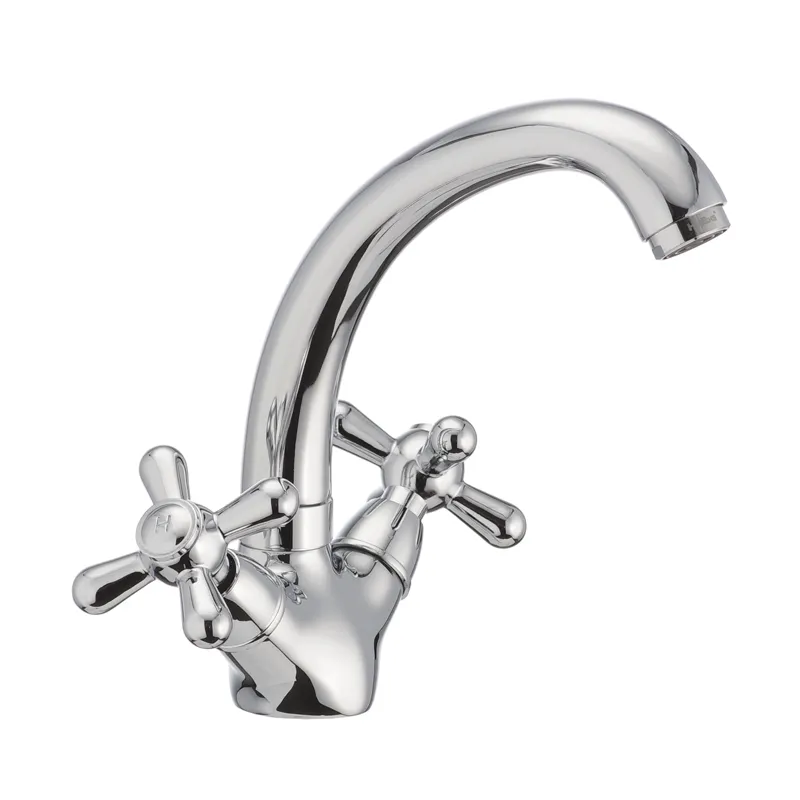 Змішувач для умивальника HAIBA DOMINOX 272 RUBBER (Колір хром) (HB0942) Змішувач для умивальника HAIBA DOMINOX 272 RUBBER (Колір хром) (HB0942)