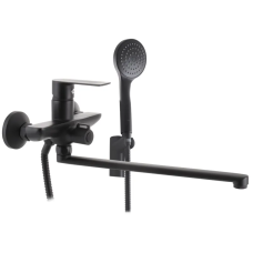Змішувач для ванни HAIBA ALEX 006 EURO BLACK (Колір чорний) (HB3925)