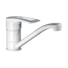 Змішувач для умивальника HAIBA HANSBERG 004-15CM WHITE (Колір білий) (HB0189)