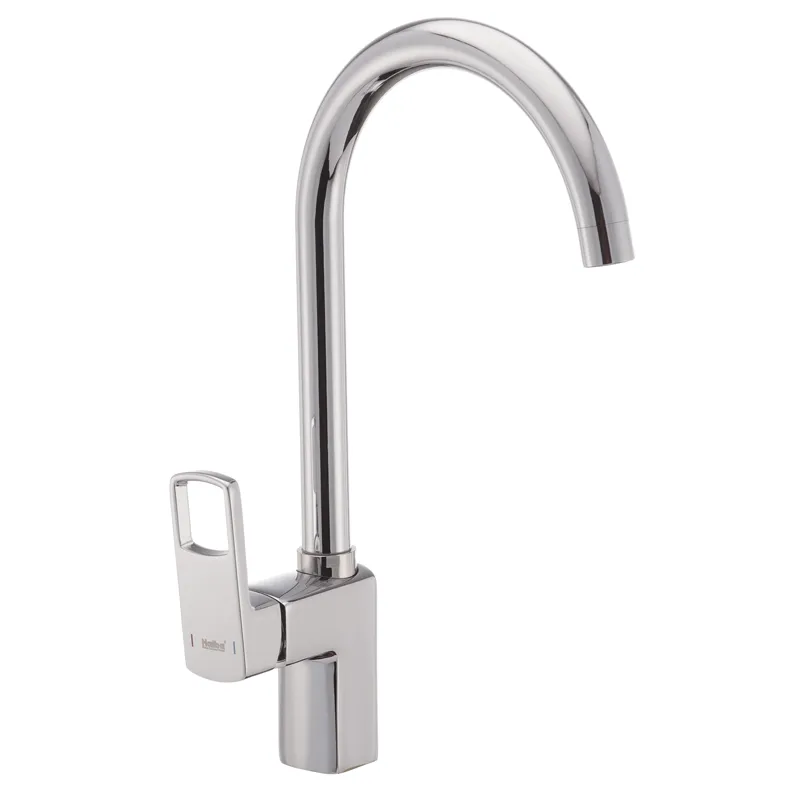 Змішувач для кухні HAIBA FENIX 017 NUT (Колір хром) (HB0935) Змішувач для кухні HAIBA FENIX 017 NUT (Колір хром) (HB0935)