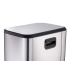 Відро для сміття з плавним закриттям прямокутне MIXXUS CUBIC-TC0105 SS COLOR 5л (колір нержавійка) (MI7088)