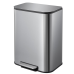Відро для сміття з плавним закриттям прямокутне MIXXUS CUBIC-TC0105 SS COLOR 5л (колір нержавійка) (MI7088)