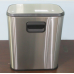Відро для сміття з плавним закриттям прямокутне MIXXUS CUBIC-TC0105 SS COLOR 5л (колір нержавійка) (MI7088)
