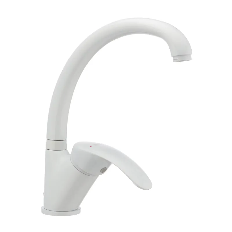 Змішувач для кухні HAIBA MARS 777 NUT WHITE (Колір білий) (HB0275)
