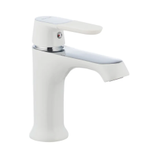 Змішувач для умивальника MIXXUS PREMIUM TIGER 001 NUT WHITE (Колір білий) (MI0570)