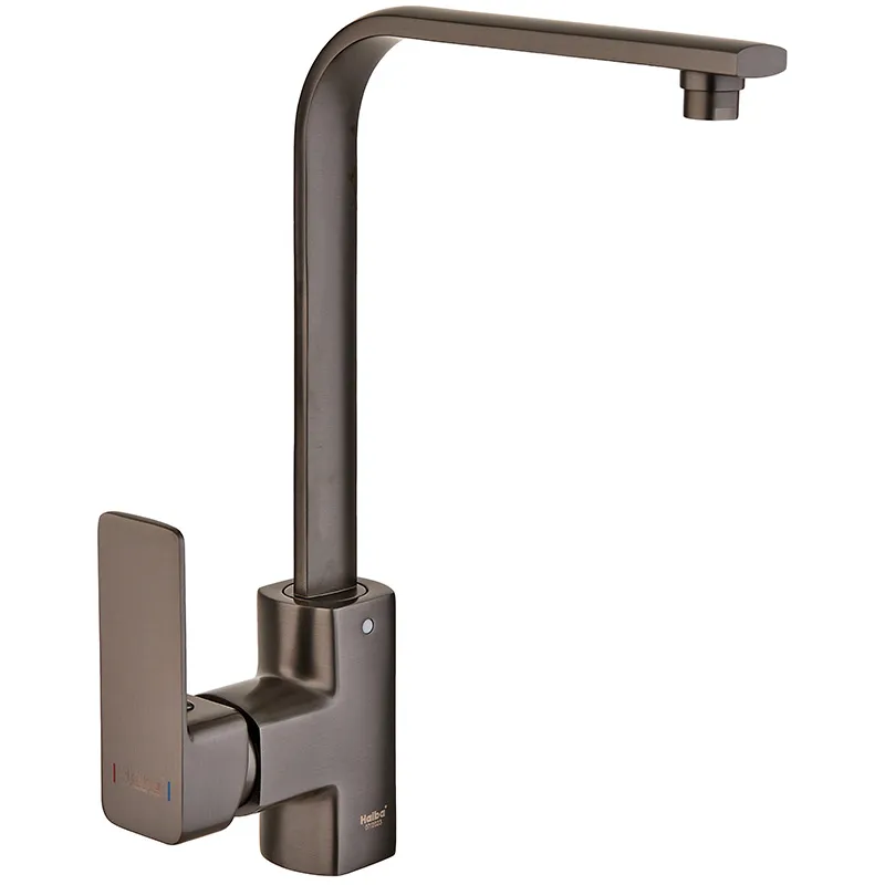 Змішувач для кухні HAIBA KUBUS 017 GRAPHITE (Колір графіт) (HB4008) Змішувач для кухні HAIBA KUBUS 017 GRAPHITE (Колір графіт) (HB4008)
