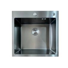 Мийка з нерж. сталі MIXXUS MH5050 MICRO DECOR GRAPHITE (3.0/0.8) (колір графіт) (MI8213)