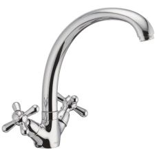 Змішувач для кухні HAIBA DOMINOX 273 NUT (Колір хром) (HB0085)