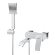 Змішувач для ванни з коротким виливом KOER KB-41007-01 (Колір хром) (KR3454)