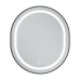 Дзеркало MIXXUS PREMIUM ELLIPSE MV05-80x70-REVERSE BLACK з LED Touch, Anti-fog, димером (3-6,5kK) (MP6646) Дзеркало MIXXUS PREMIUM ELLIPSE MV05-80x70-REVERSE BLACK з LED Touch, Anti-fog, димером (3-6,5kK) (MP6646)