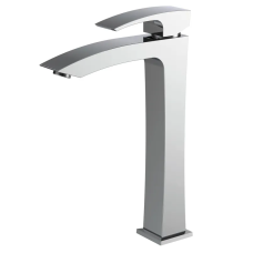 Змішувач для умивальника високий KOER KB-11007-01 (Колір хром) (KR3440)