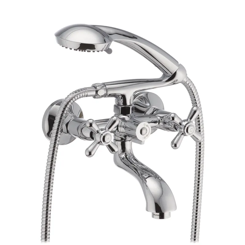 Змішувач для ванни HAIBA DOMINOX 142 EURO (Колір хром) (HB0905)