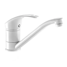 Змішувач для умивальника HAIBA MARS 004-15CM WHITE (Колір білий) (HB0253)