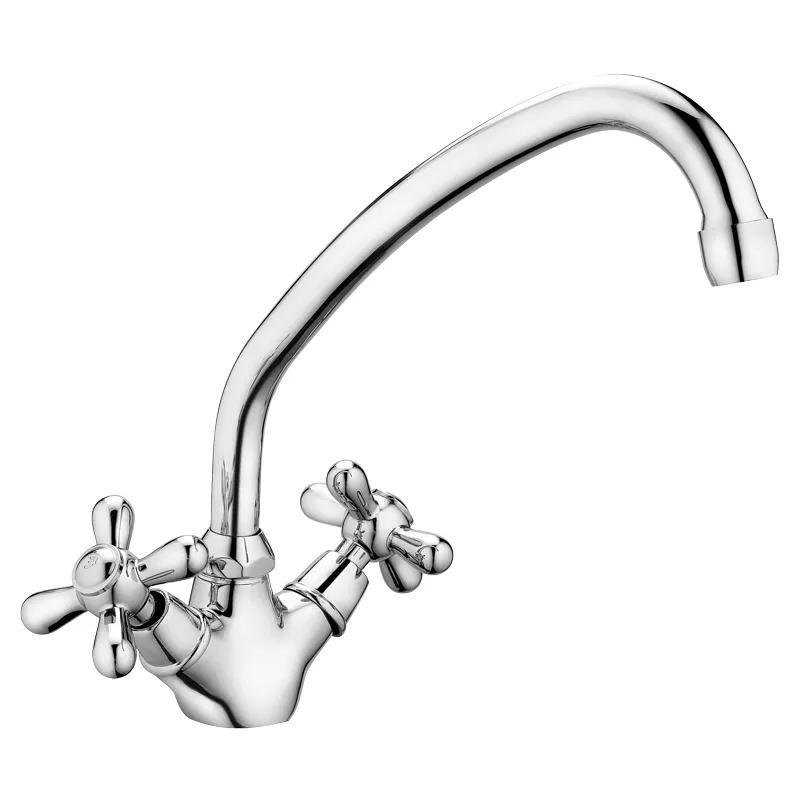 Змішувач для кухні HAIBA DOMINOX 271 NUT (Колір хром) (HB0078)